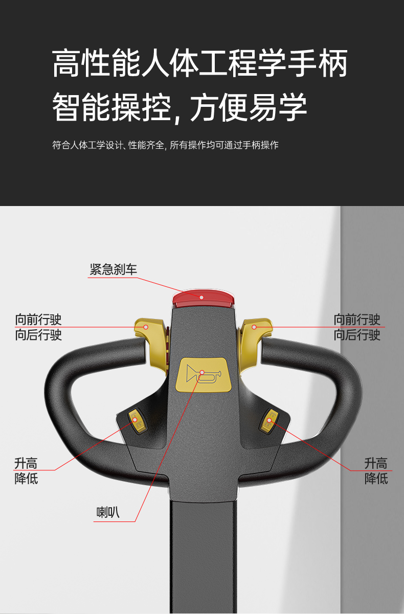 揚(yáng)子CDD推高車 站駕式全電動推高車(圖5)